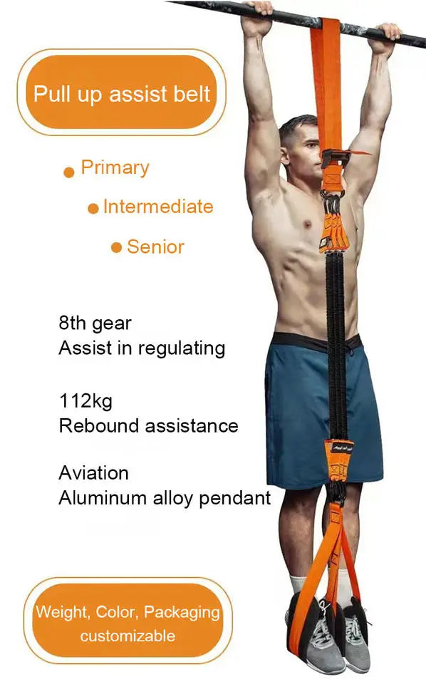 Multi Purpose Training Power Adjustable Resistance Band Set for Strength Training