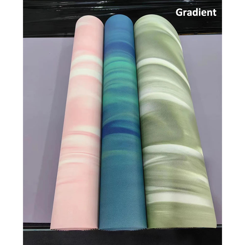 PU Natural Rubber Yoga Mat Personalized Thick Eco Friendly Yoga Mat
