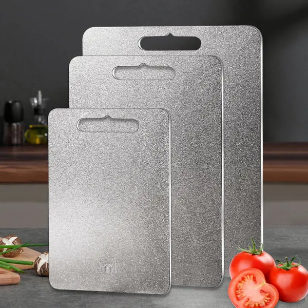 Custom Anti-Microbial Chopping Board 1.5cm Thickened Crystalline Pure Titanium Cutting