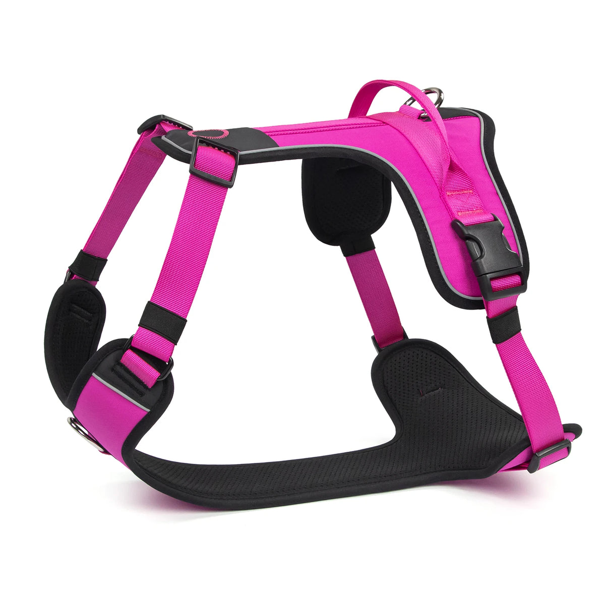 Colorful Breathable Custom Reflective Dog Harness No Pull Adjustable Pet Harness Set
