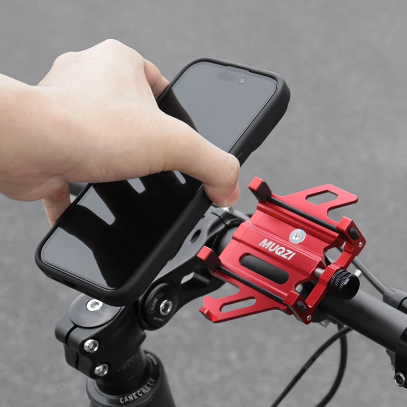 Bike Phone Holder Universal Motorcycle Electric Bicycle Handlebar Phone Stand 4.5-7 Inch