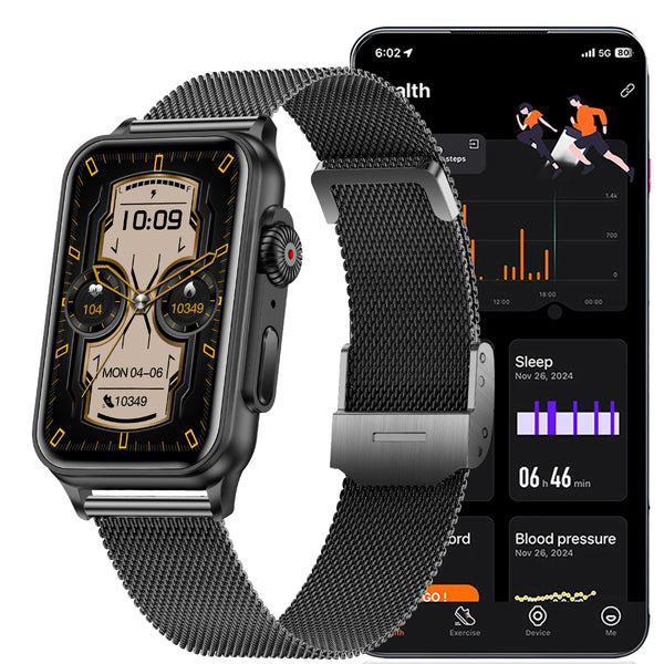 New Smartwatch Fashion 1.57inch Bt Call Blood Oxygen Reloj Inteligente Android Smart