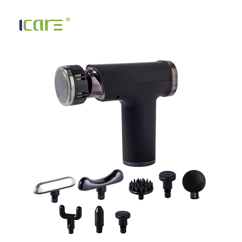Professional Wireless Massage Gun Comfortable Handle Rechargeable 12 Mm Deep Tissue