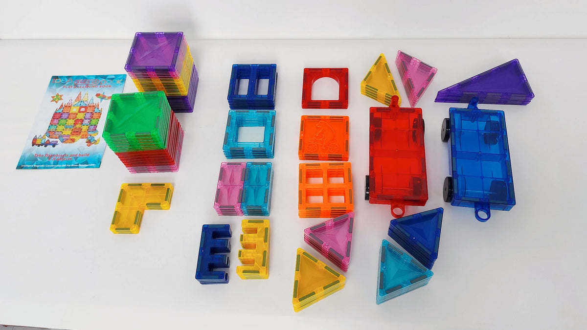 New Popular Sales100pcs Magnetic Blocks Toys Educational Kids Magnetic Building Tiles Toy