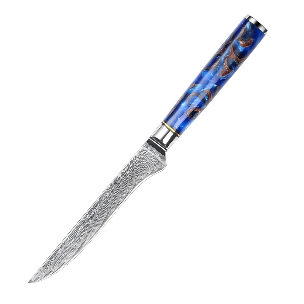 Professional 9PCS Japanese Damascus Steel Chef Knife Set 67 Layers VG10 Core Pinecone
