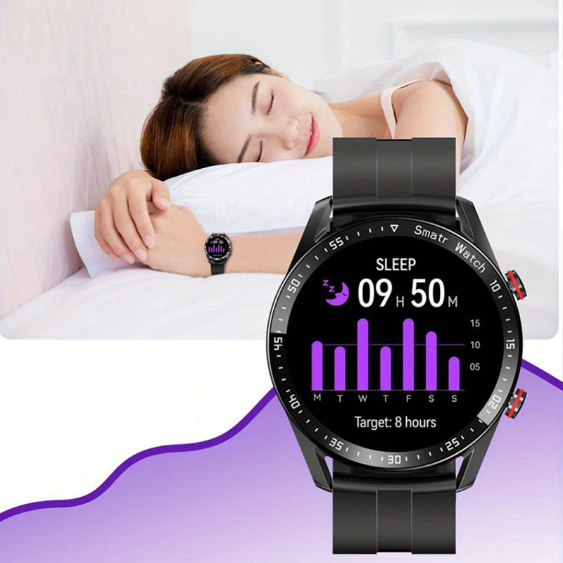 LCD Relogio Smartwatch Bracelet Relojes Hombre Waterproof Stainless Steel Smart Watch