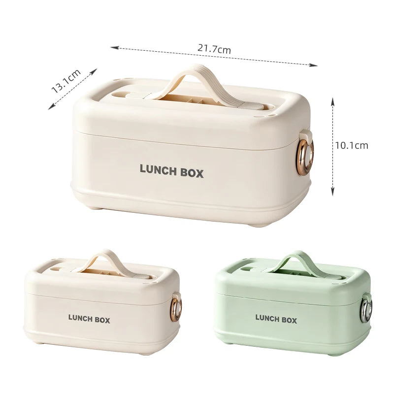 Electric Lunch Box 48W Low Power Back to School Stainless Steel Portable Electric Food