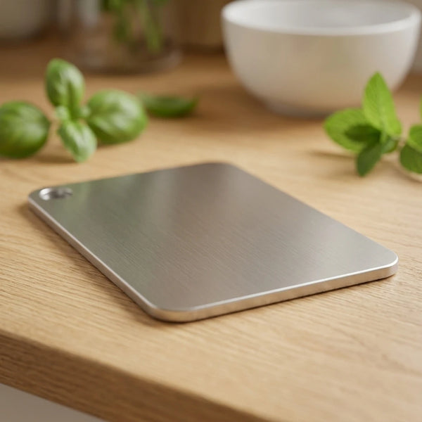 Titanium 1.0mm Thick Anti-Bacterial Cutting Board Set with Hanging Hole Dishwasher Safe