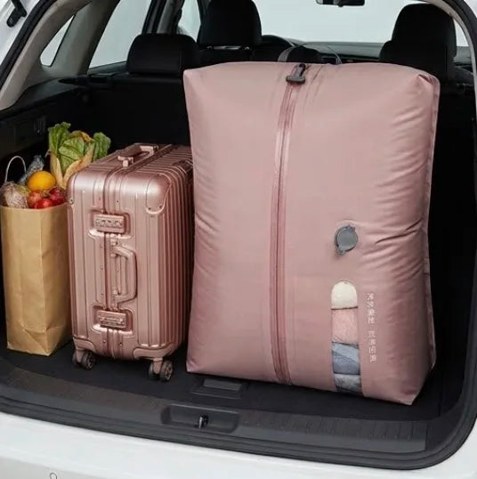Durable 70D Nylon TPU Vacuum Compression Travel Vacuum Bag with Thickness Space-Saving