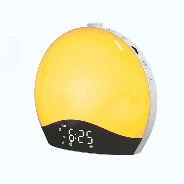 Smart Wake Up Light Sunrise Alarm Clock for Kids Adults Bedroom With Sunrise Simulation