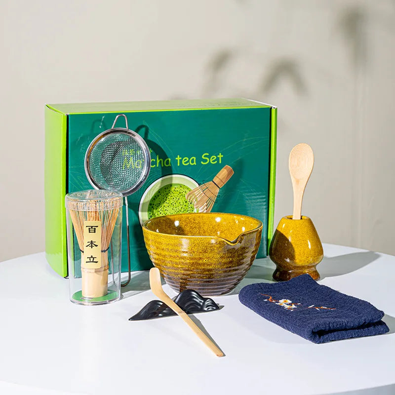 Matcha Set Whisk -100 Pieces of Vertical Tea Whisk - Vertical Combination Tea Preparation