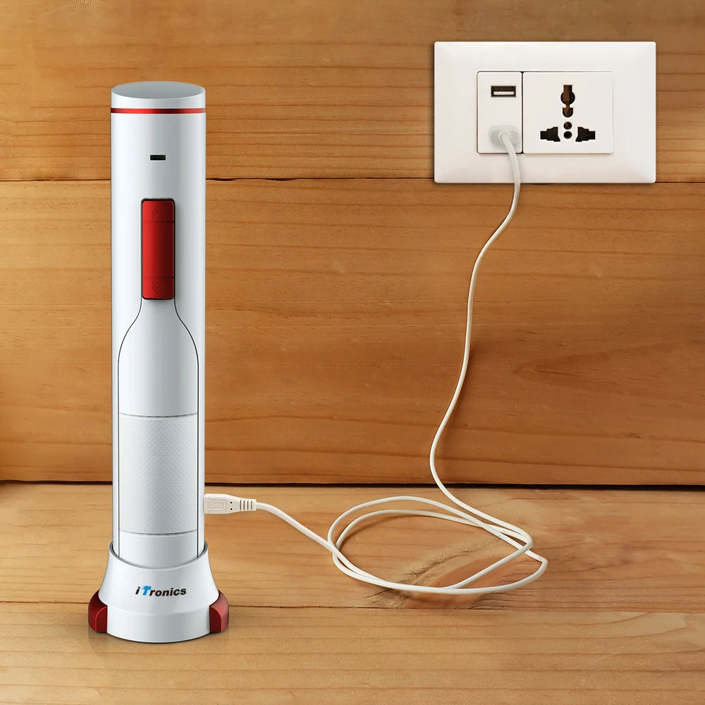 IC700 Electric Wine Opener Rechargeable Cordless Corkscrew Wine Bottle Opener