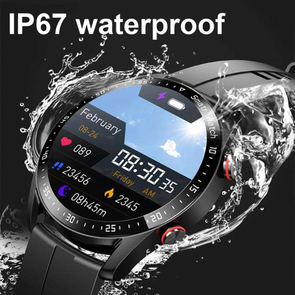 Steel Strap Smart Watch HW20 Men ECG+PPG Waterproof BT Call Heart Rate Monitoring Message