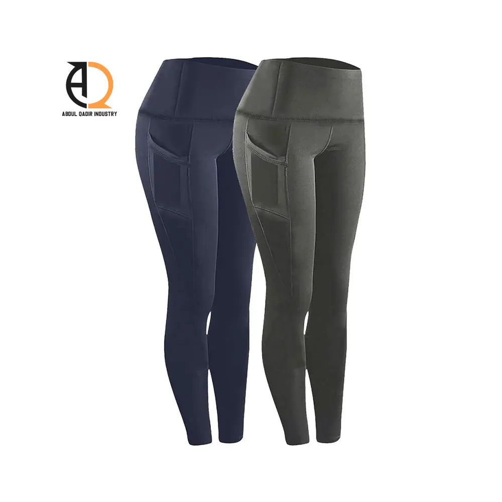 Women'S Seamless Brushed Fleece Lined Leggings Winter Warm Sport Fitness Yoga Active Wear