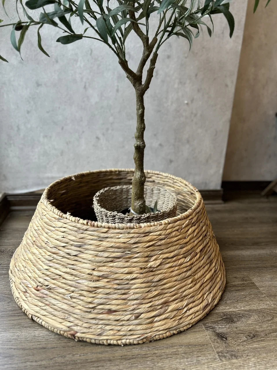 Rustic & Farmhouse Holidays Decorations Christmas Tree Collars for Artificial Trees Home
