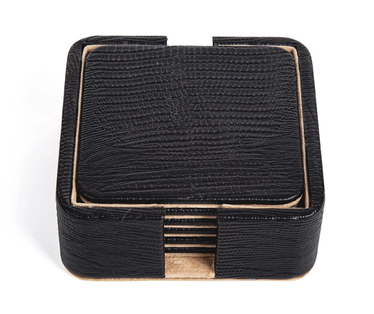 Highest Demanding Premium Selling Genuine Leather Made Mats & Pads Leathers Square Table