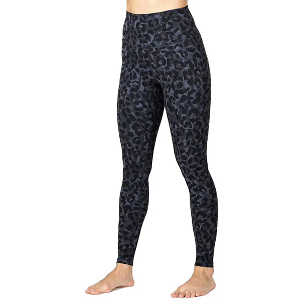 High Waist Mid-Calf Thermal Fleece Breathable Lined Warm Winter Stretchable Soft Fabric