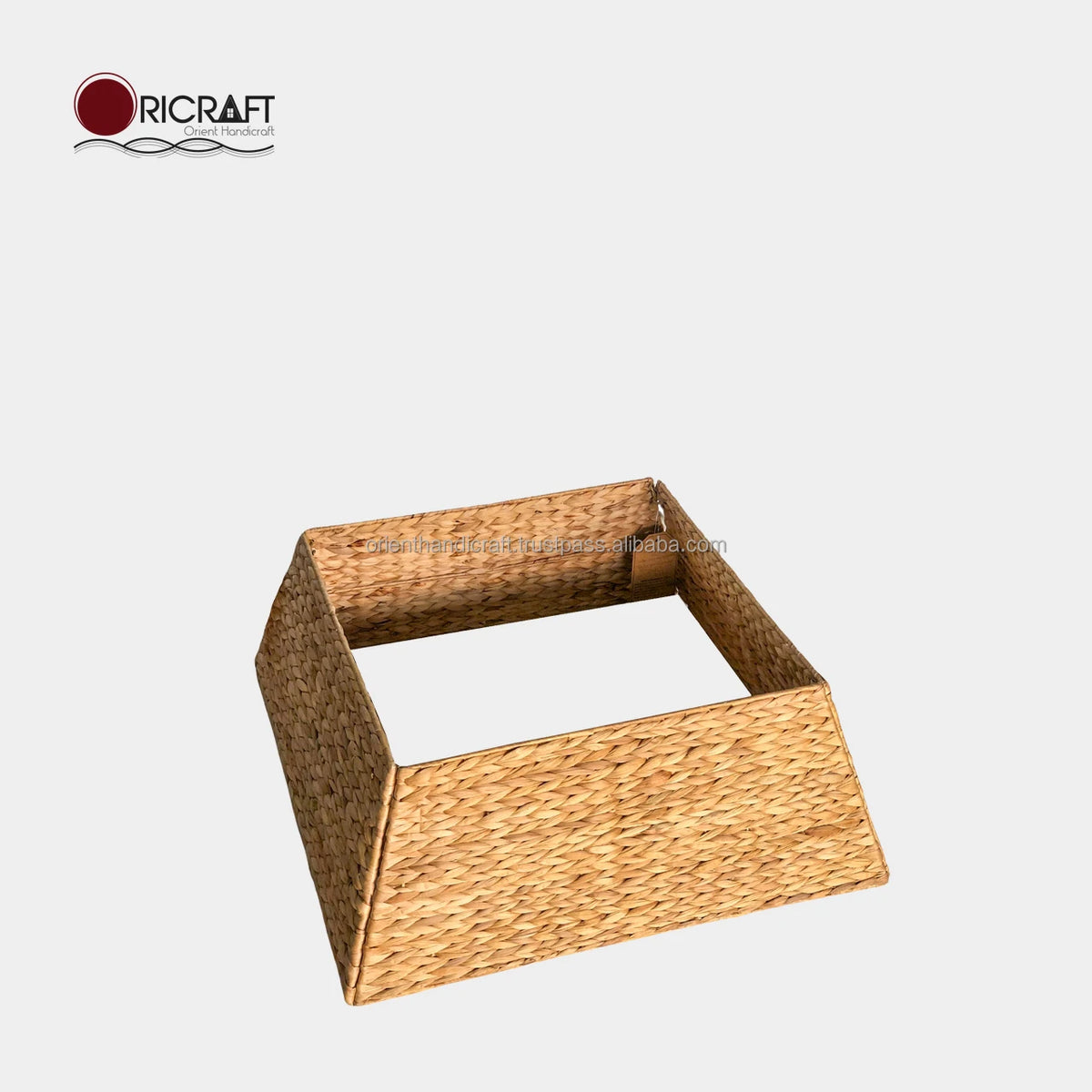 Sustainable Plant Fiber Contemporary Design Home Decor Square Christmas Tree Collar