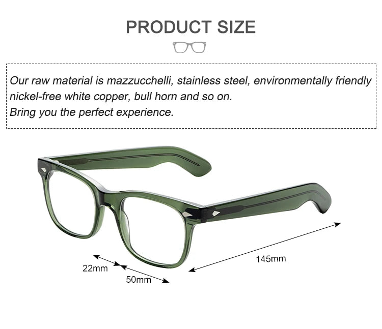 Designer Polarized Sunglasses Unisex Brand Acetate Full Rim Frame UV400 Lenses Travel