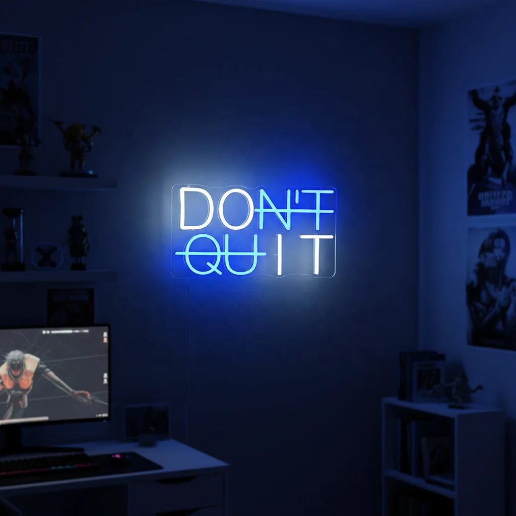 Neon Sign Acrylic LED IP67 Rated for Office Wall Decoration 12V/24V/120V/240V