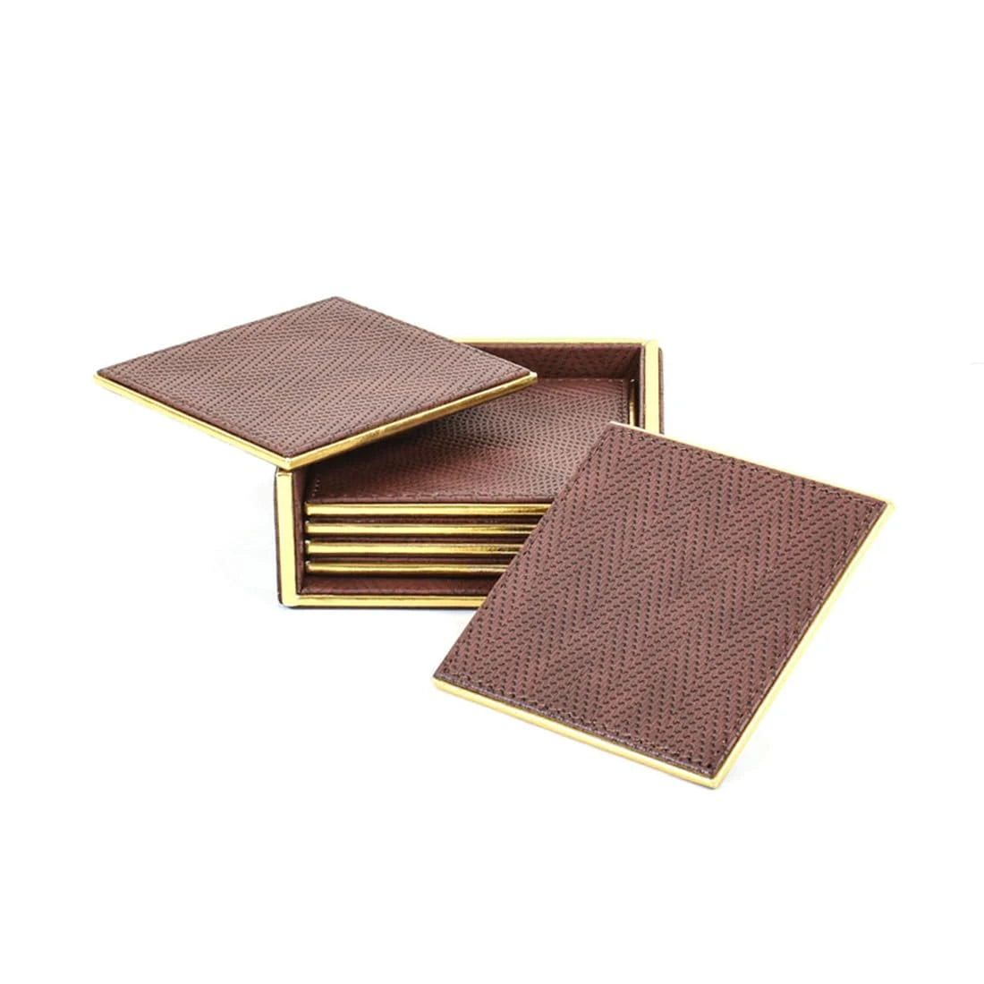 Highest Demanding Premium Selling Genuine Leather Made Mats & Pads Leathers Square Table