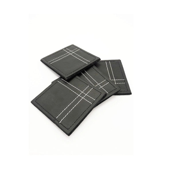 Highest Demanding Premium Selling Genuine Leather Made Mats & Pads Leathers Square Table