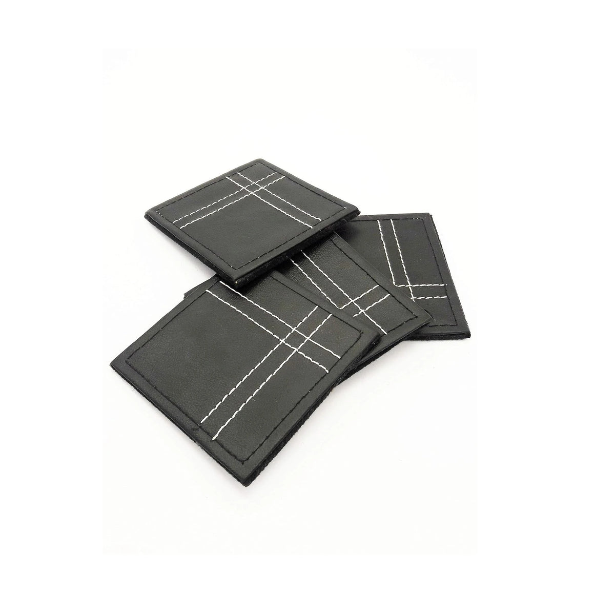 Highest Demanding Premium Selling Genuine Leather Made Mats & Pads Leathers Square Table