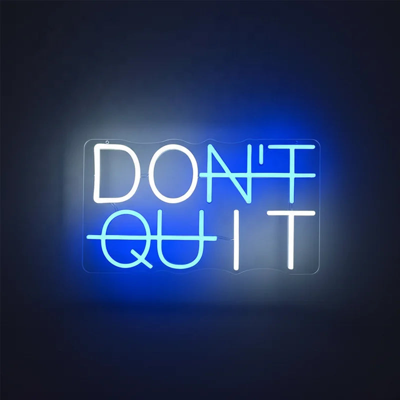 Neon Sign Acrylic LED IP67 Rated for Office Wall Decoration 12V/24V/120V/240V
