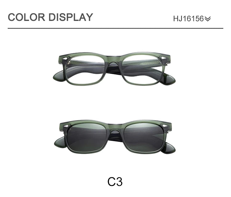 Designer Polarized Sunglasses Unisex Brand Acetate Full Rim Frame UV400 Lenses Travel