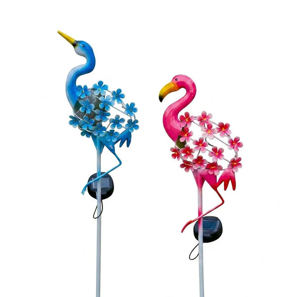 Garden Decoration Flamingo Solar Garden Stake Light