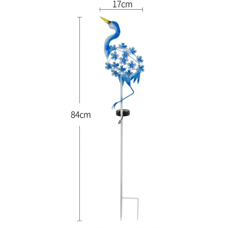 Garden Decoration Flamingo Solar Garden Stake Light