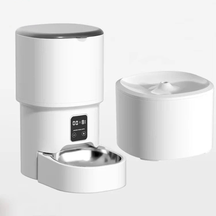 Smart Pet Feeder Automatic Plastic Food Dispenser App-Controlled Dog Feeders