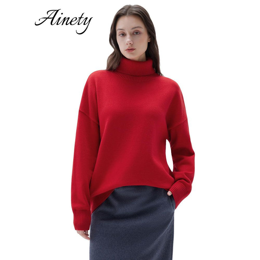 Washable Breathable Women's Cashmere Pullover Knitwear for Friends