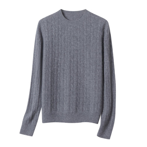 Vintage Cable Knit Sweater for Women
