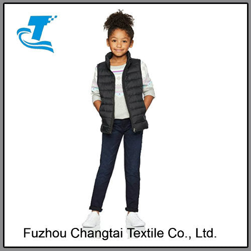 Girls' Lightweight Water-Resistant Packable Puffer Vest