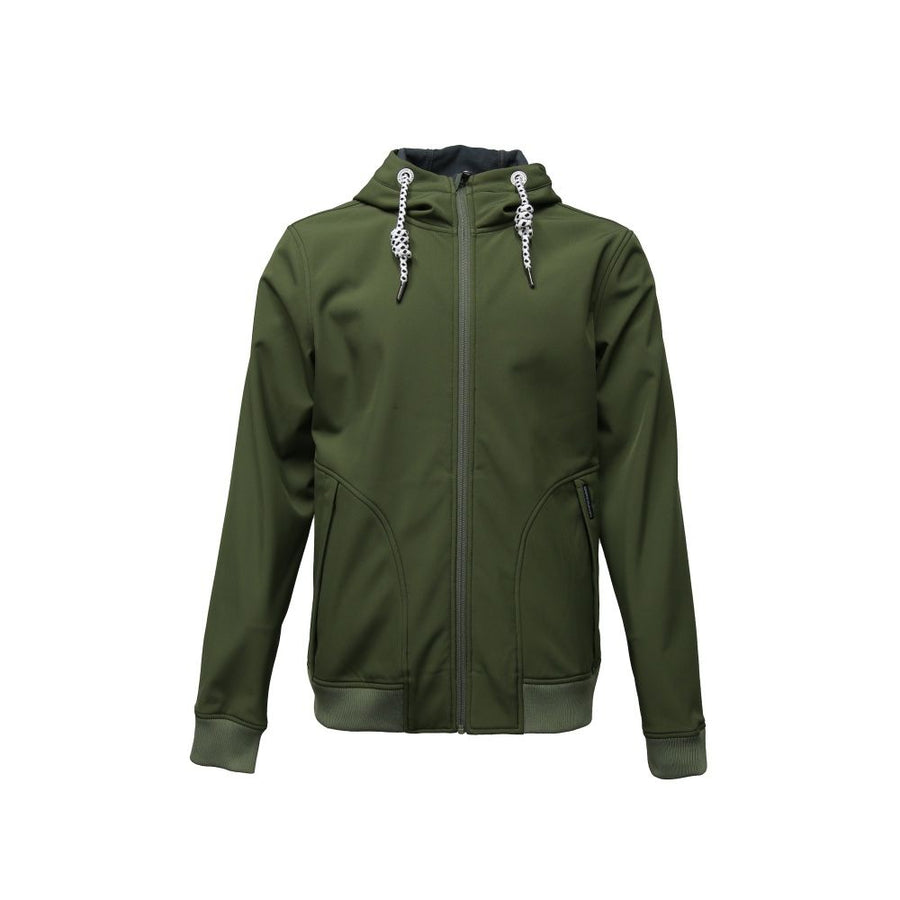 Men's Tactical Softshell Jacket Fleece Lined Water Resistant Windbreaker