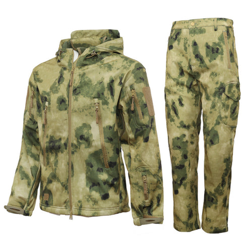 Men's Durable Windproof Fleece Lined Security Guard Bomber Jacket