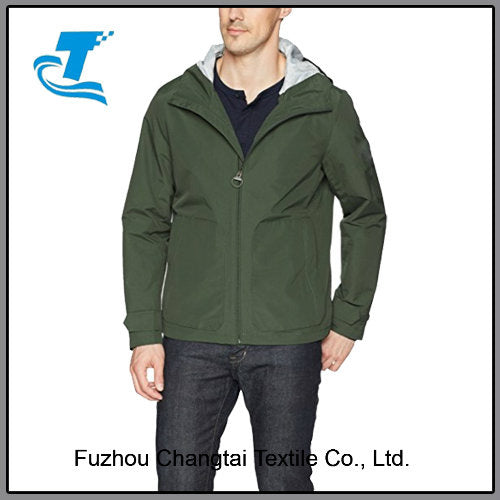 Men's Fashionable Length Hooded Windbreaker Fleece Jacket for Outdoor