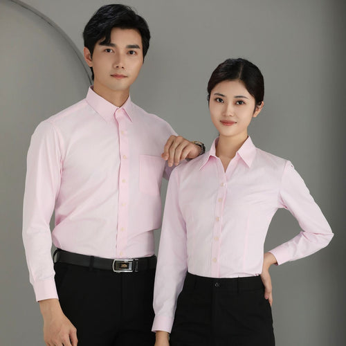Quickly Ship Item Women's Slim Long Sleeve Formal Dress Shirt Business