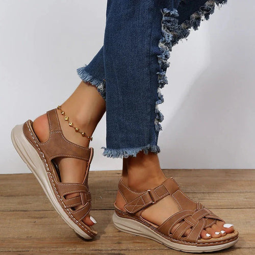 Orthopedic Women's Velcro Sandals