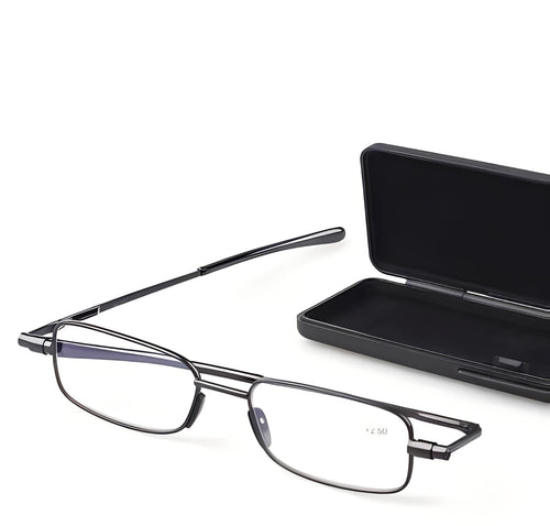 Lightweight Folding Reading Glasses with Compact Design