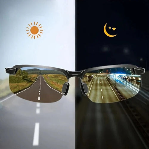 Light-Adaptive Polarized Sunglasses for Outdoor Activities