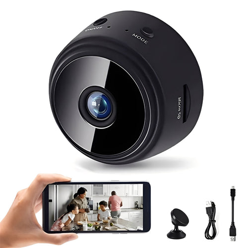 Mini Magnetic WiFi Camera with High Definition 1080p Recording