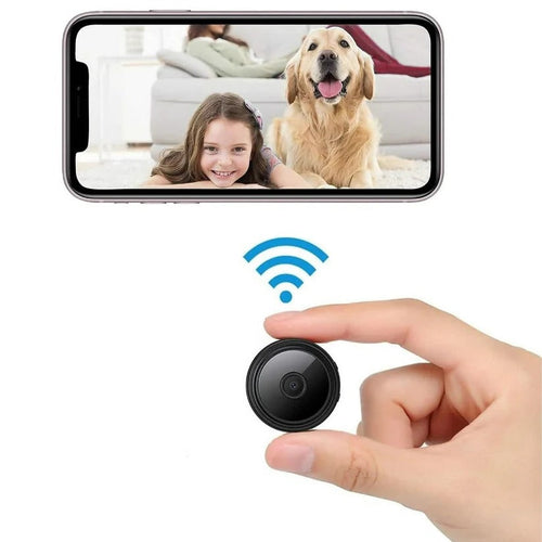 Portable Mini HD Security Camera – Wireless Audio & Video Monitor