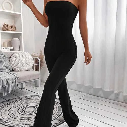 Casual Summer Jumpsuit-Style Pants for Women with Adjustable Waist, Slim Fit