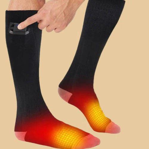 Soft Knit Heated Socks Electric Foot Warmers