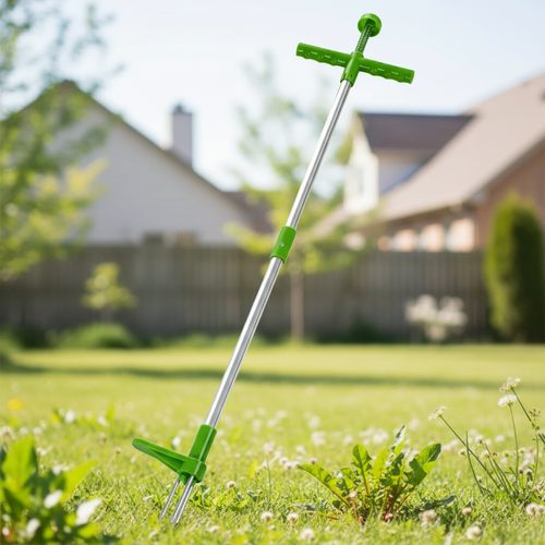 Foot Pedal Weed Puller Tool with Long Handle