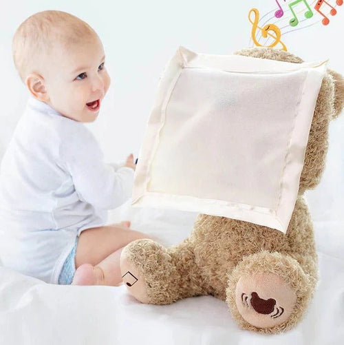 Peek A Boo Teddy Bear Plush Toy