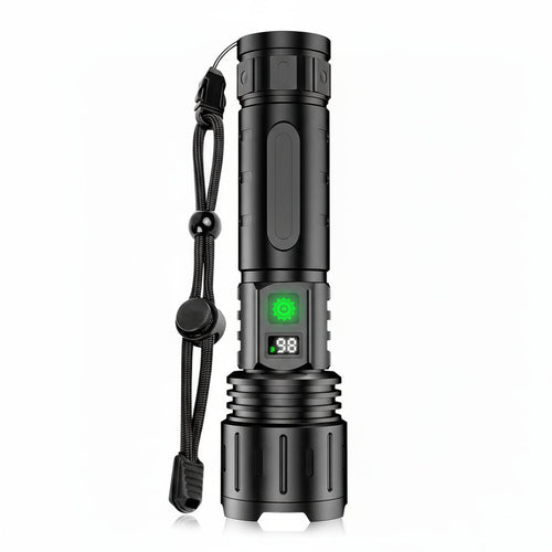LED Flashlight with Adjustable Focus for Outdoor Use
