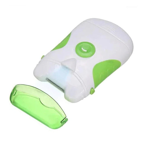 Electric Nail Clipper and Trimmer with LED Light